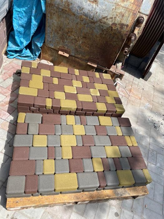 Вибро Прессованная брусчатка