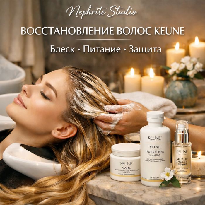 Уход для волос KEUNE. Ищу модель для восстановления ваших волос