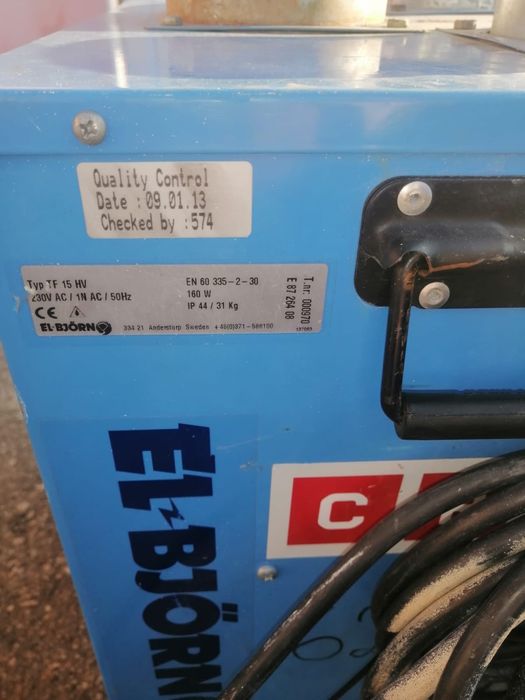 Aeroterme profesionale marca ElBorjo cu agent termic