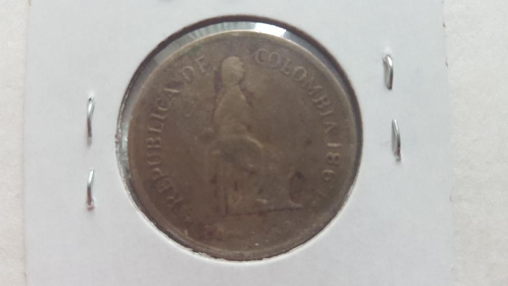 Монета 5 Песо Колумбия 1981г.