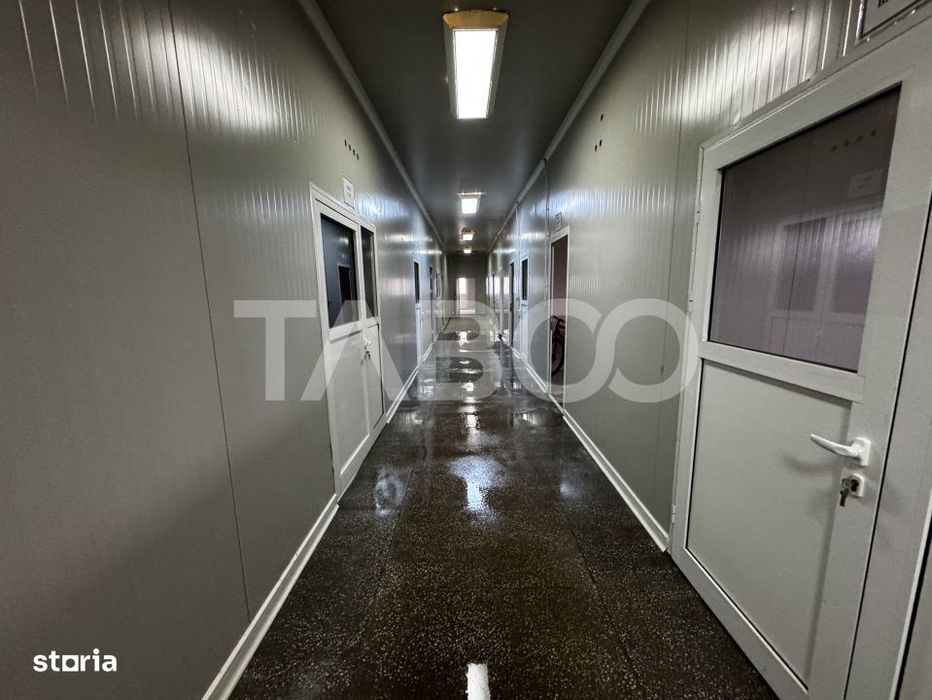 Hala productie de inchiriat 531 mp cu teren 1103 mp Cristian Sibiu