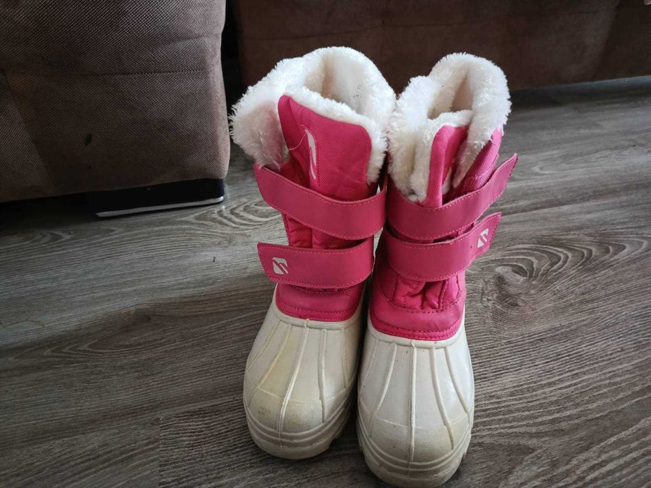 Дамски апрески Campri Snoow Boots, Розов-бял, Размер 40, Ботуши за сняг