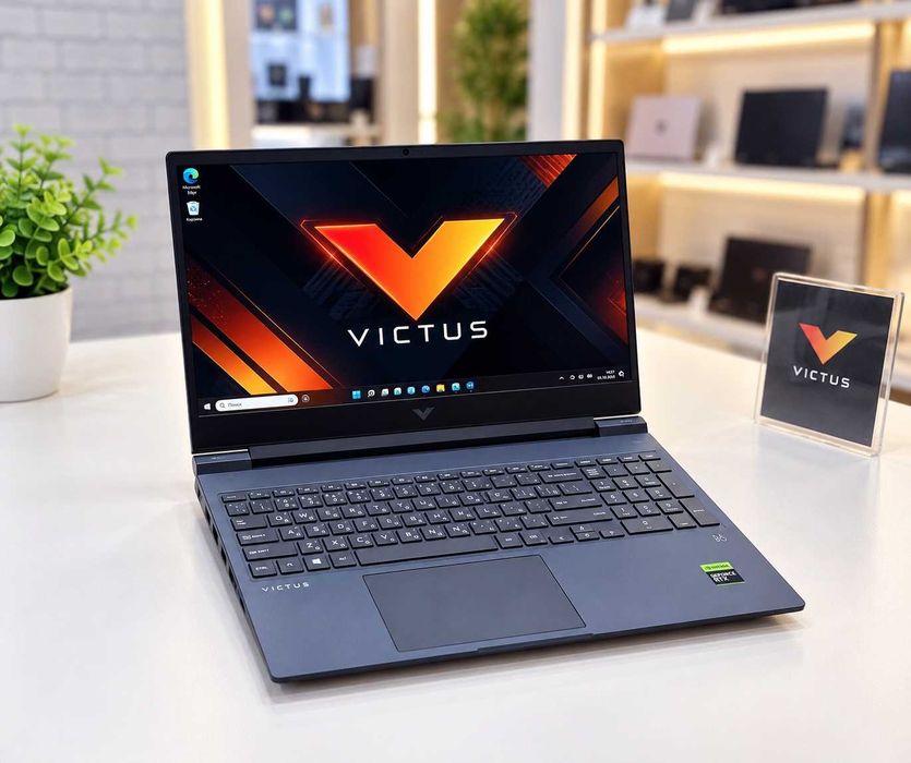 Игровой ноутбук HP Victus RTX 4050 в рассрочку город Алматы