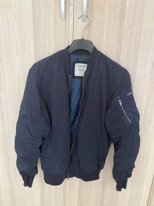 Geacă Albastră Pull&Bear Size S