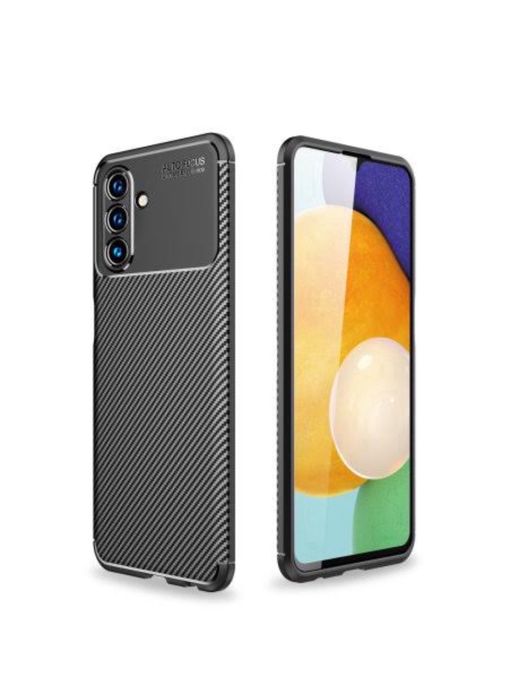 Husa Silicon Carbon Neagra AF Type - Samsung A21S/A22/A23/A25/A24/A26