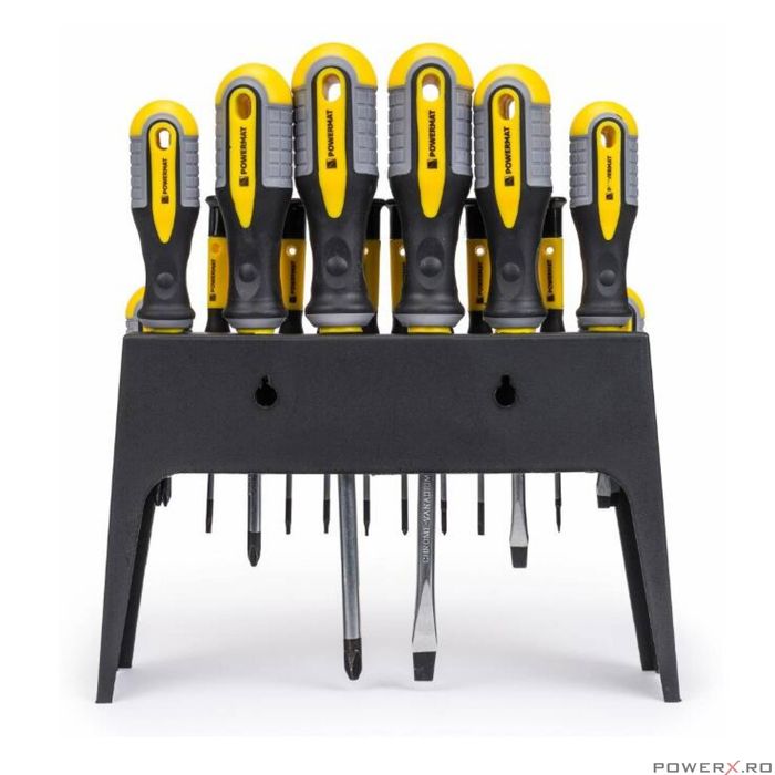 Set 18 surubelnite cu suport, mecanica fina, Powermat