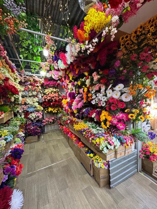 Искуственые цветы,  большой выбор