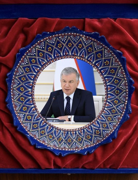 Расим тушурилган керамик сувенир совға