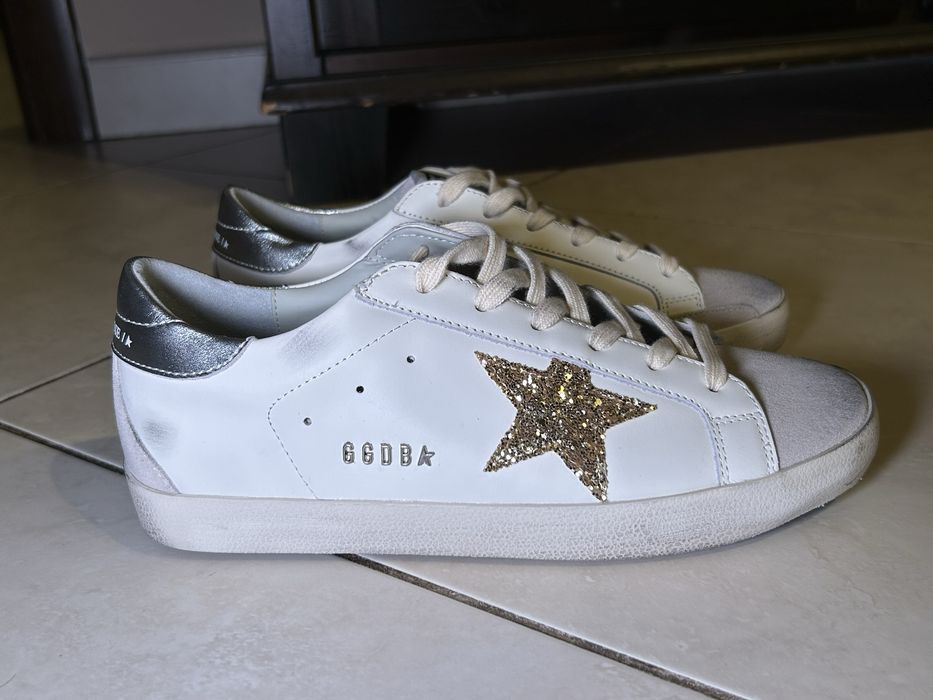 Adidasi golden goose de piele