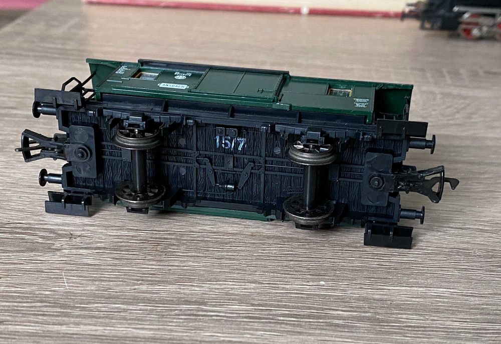 Vagon de bagaje feroviar local al DRG Fleischmann N 8055 ecartament H0