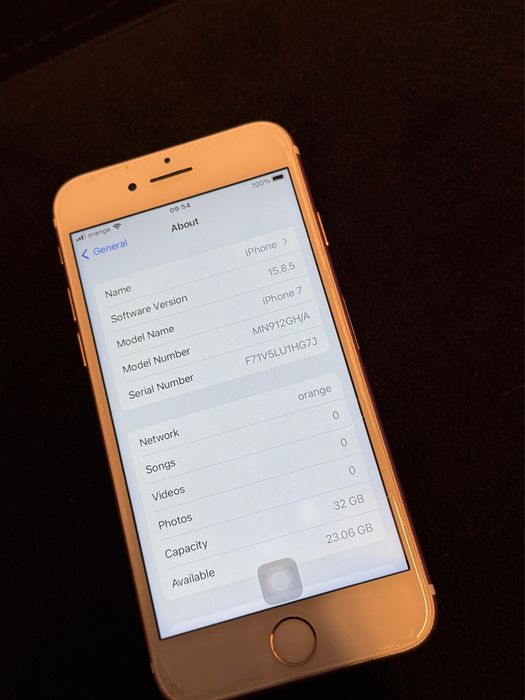 iPhone 7 RoseGold 32GB