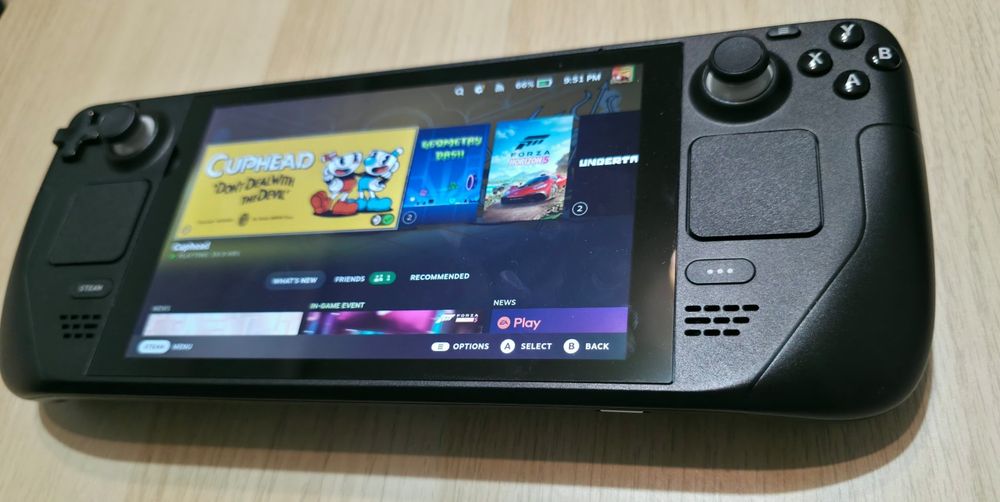 Steam Deck LCD 256 gb + card 256 gb