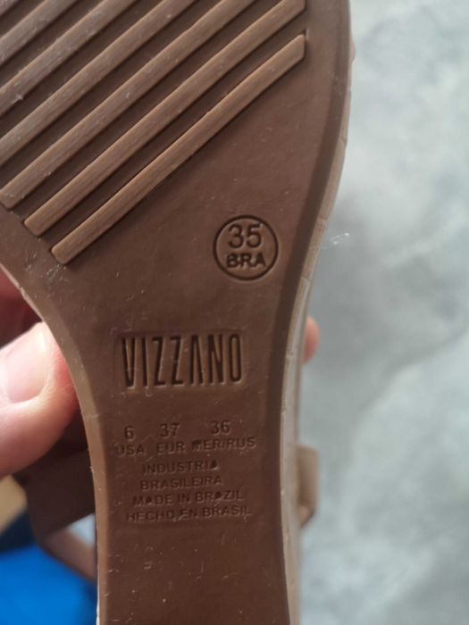 Sandale VIZZANO nud, bej piele ecologica