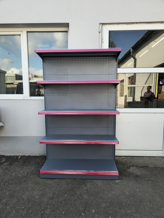 Ново Търговско оборудване стелажи магазин супермаркет