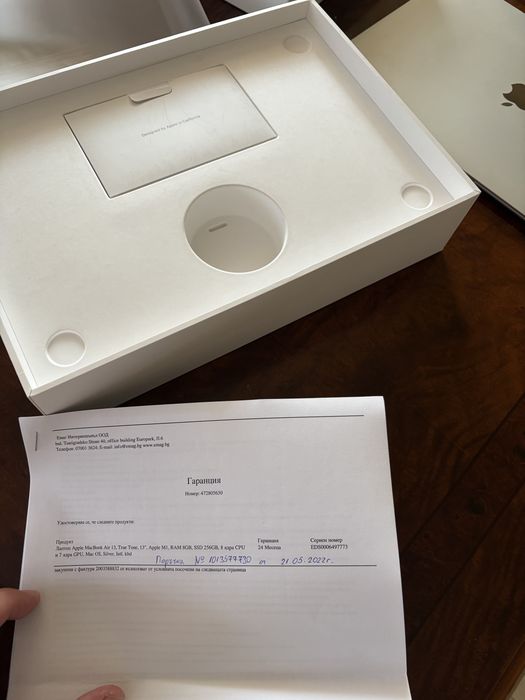 Macbook Air M1 256GB 90% Батерия