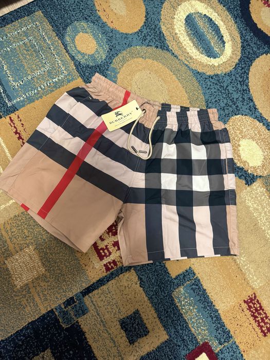 Burberry shorts.