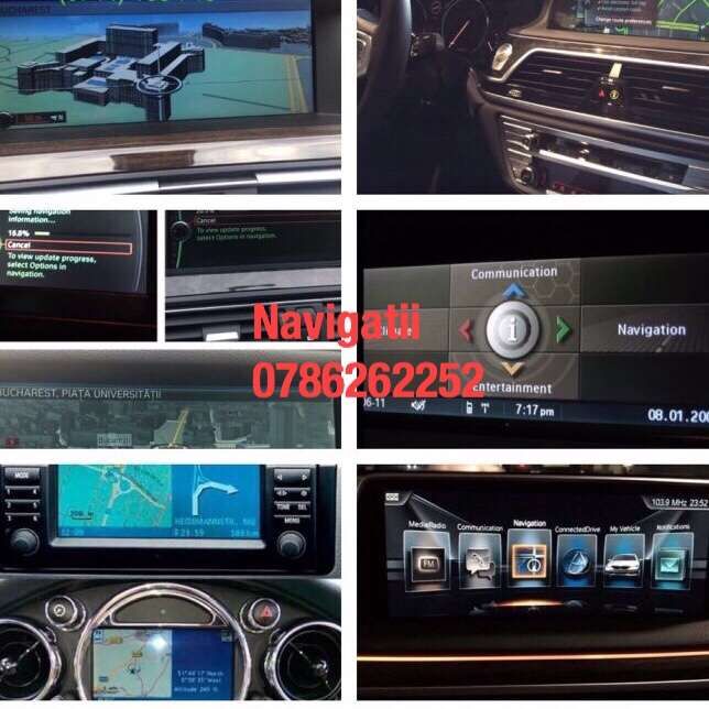 BMW DVD Harti Navigatie 2019 GPS 1,3,4,5,6,7,X1,X3,X5,X6 E F