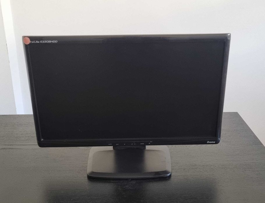 Monitor iiyama ProLite E2208HDD 22 inch Full HD DVI/VGA fara HDMI
