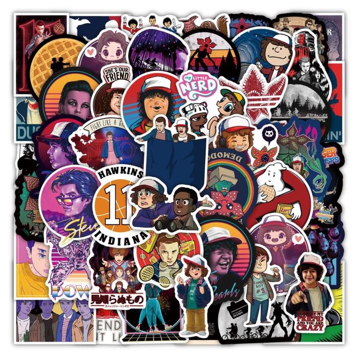 Наклейки Stranger Things