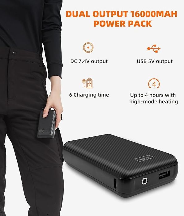 Pantaloni cu incalzire pentru femei ideali pentru ski sau drumetii