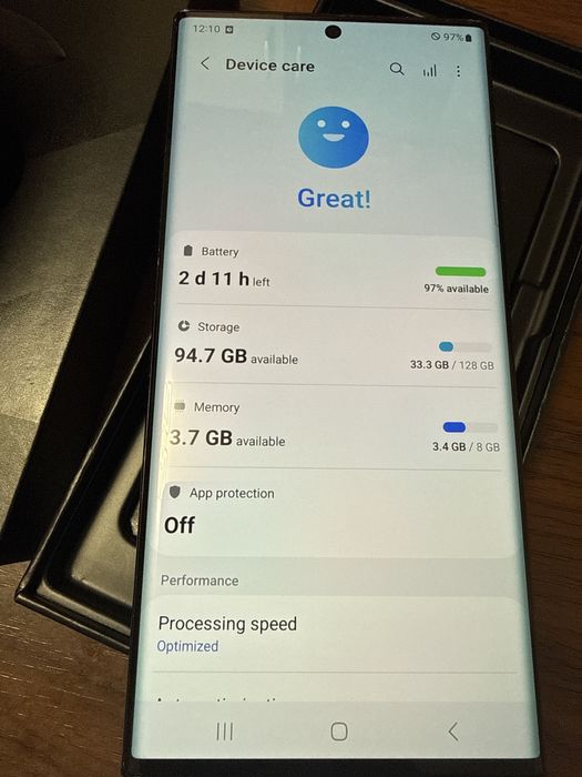 Samsung S22 Ultra 128Gb Full Box