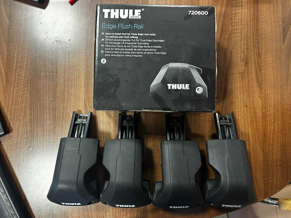 Thule Edge Flush Rail 7206 Black Багажник за интегрирани греди