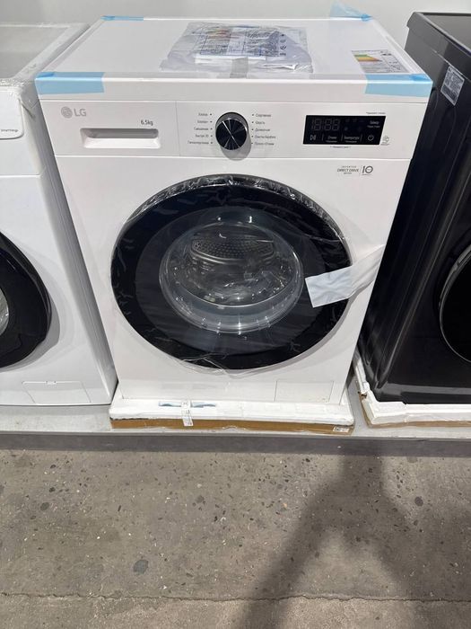 Умная стиральная машина LG — сенсорное управление и самодиагностика