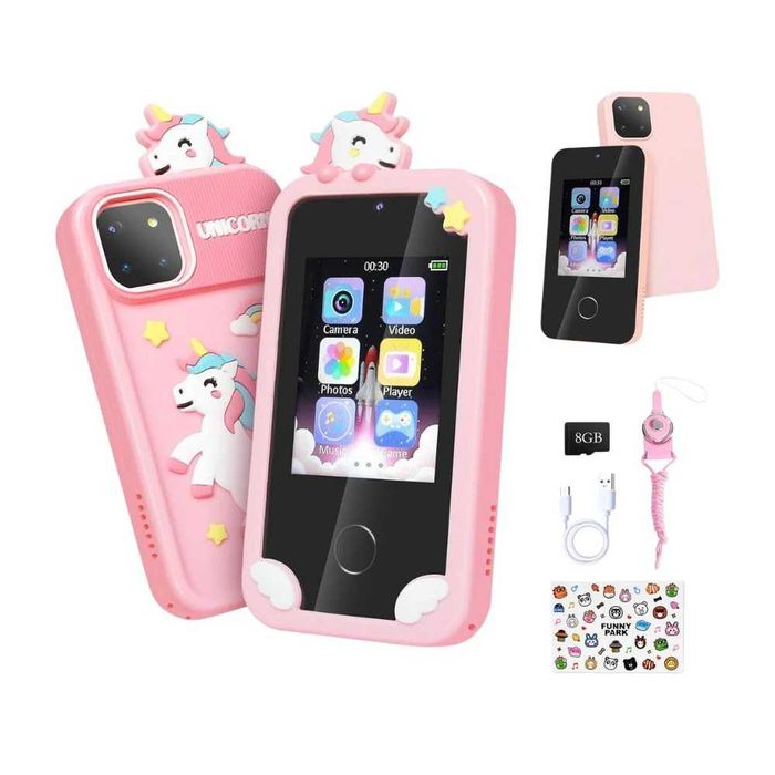 Детски смарт телефон P1 Plus с игри и двойна камера – 2.8″ дисплей