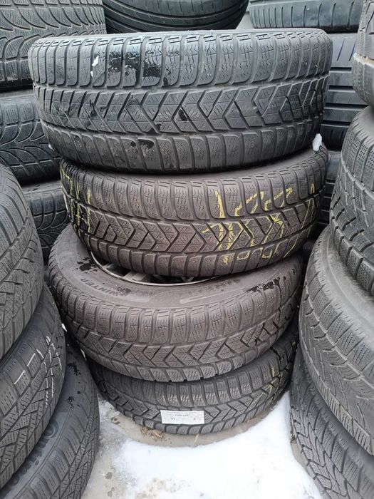 Jante Roti Skoda Superb Cauciucuri Iarna 215 60 16 5x112