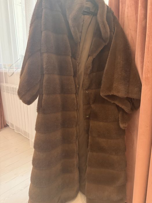 Экошуба длинная на ремне