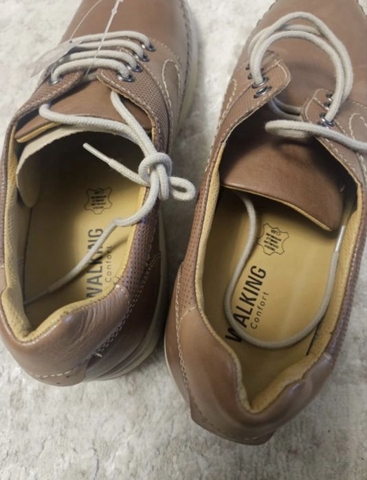 Pantofi piele barbati Walking Confort