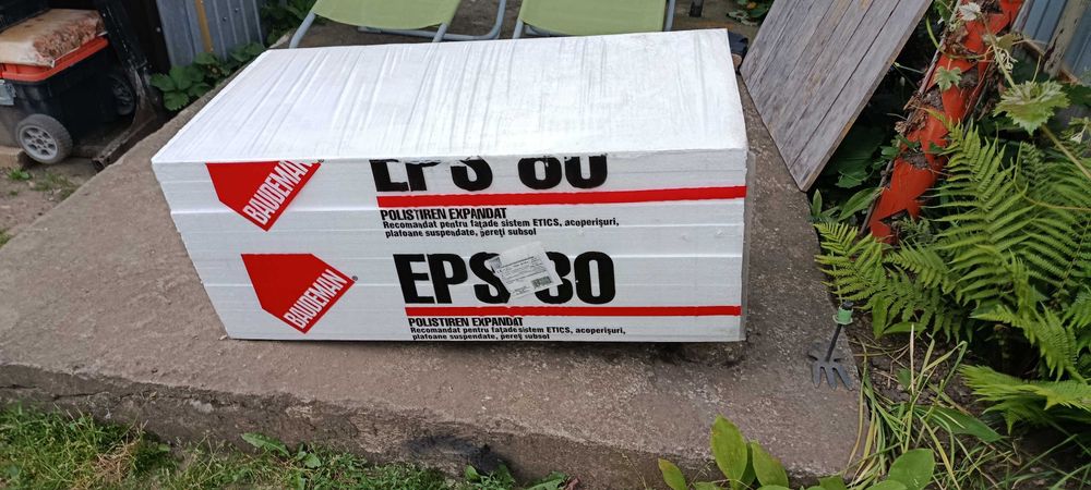 Polistiren expandat EPS 80 500*1000*20mm