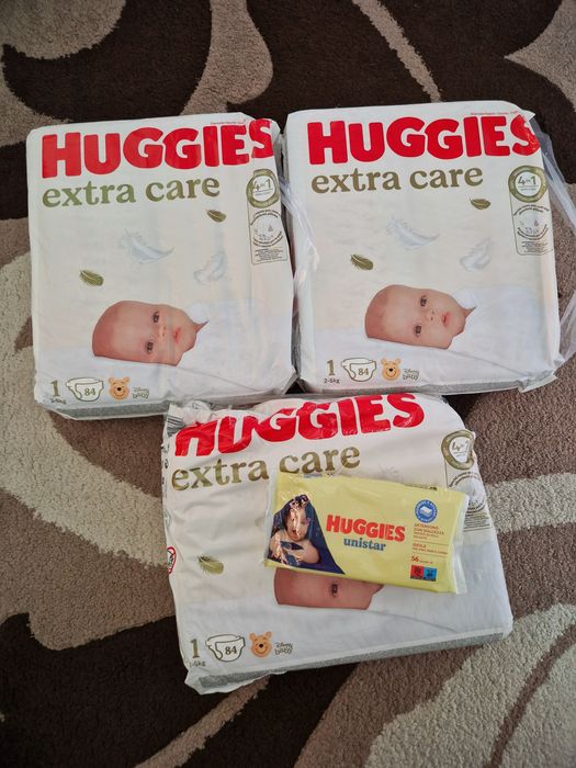 Scutece huggies nr 1