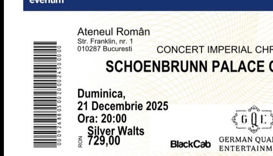 Concert Crăciun Ateneu orchestra Vienna