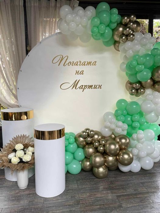 Украса за бебешка погача