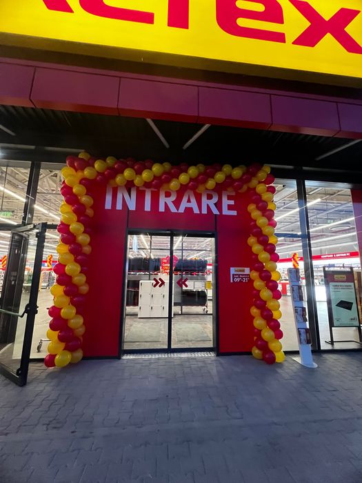 Arcada baloane inaugurare/activare spații comerciale