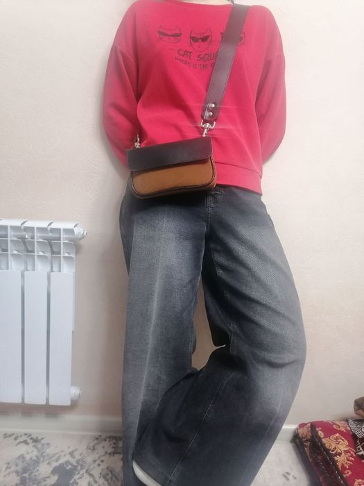 Сумка из натурального кожа