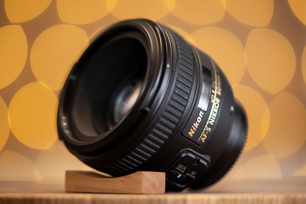 Nikon AF-S 50mm f/1.4G обектив Никон