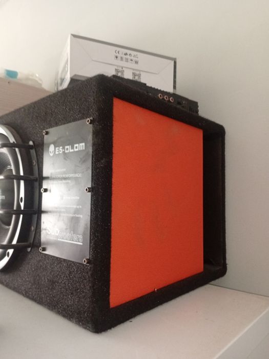 Саб буфер с усилителем