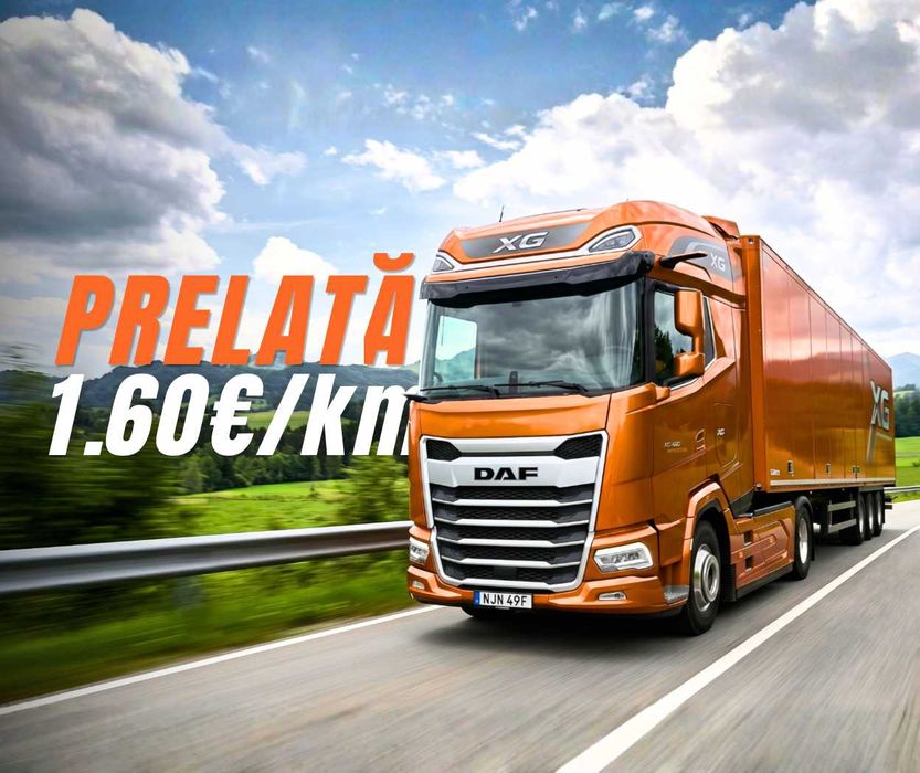 Căutăm parteneri cu ansamblu complet - colaborare camioane 40t - tractionisti