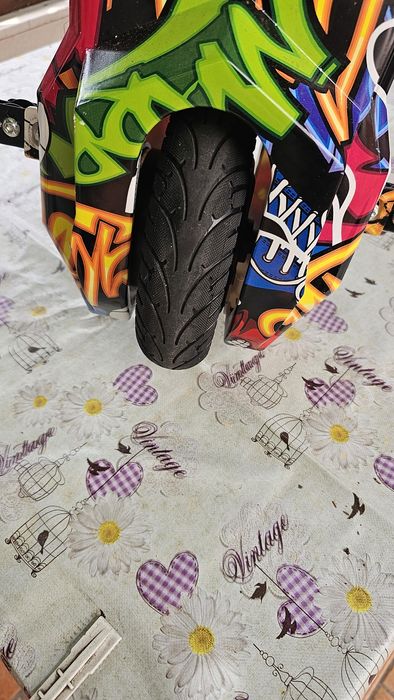 Tricicleta electrica MYRIA Drifter Sky Rider MY7056FRF, 8 inch, multicolor