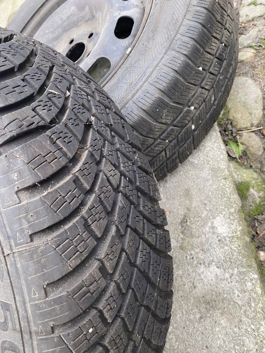 Jante cu cauciucuri  de iarna golf 4