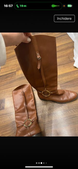 Vamd cizme piele Pollini