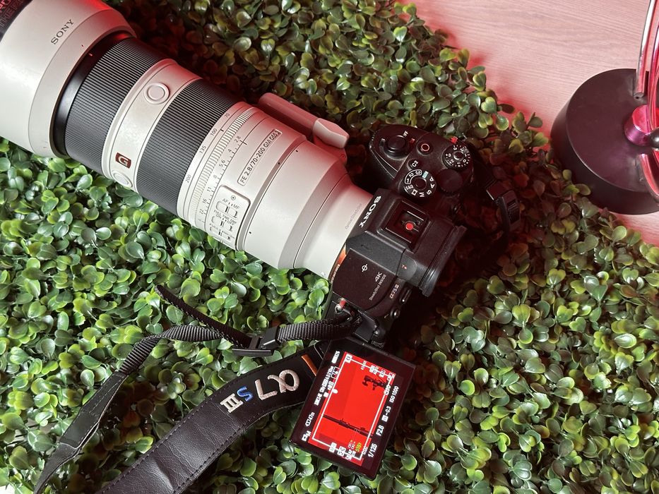 Sony a7sIII kamera + 70-200 obyektiv komplekt
