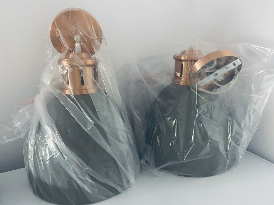 Lustra , aplica , metal gri