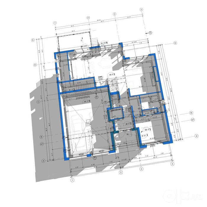 Автокад AutoCAD проекты 2D 3D чертежи модели дизайн DWG PDF планировки