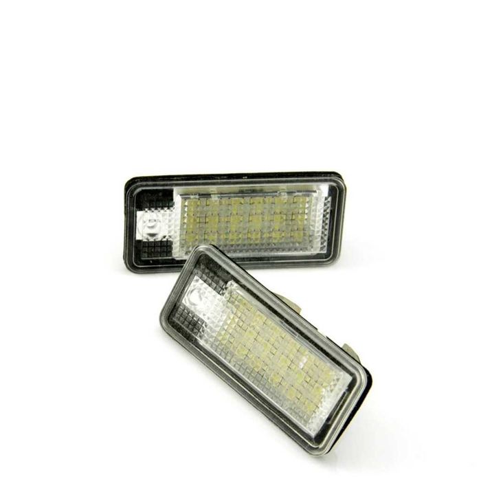 Lampi LED numar Audi Q7 A3 A4 A6 A8 RS4, RS6, S6 - Fara Eroare