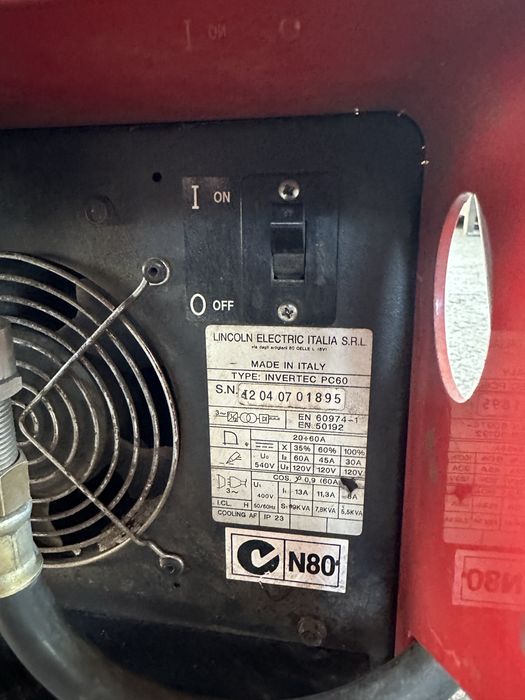 Debitor plasma Lincoln Electric 60 amperi
