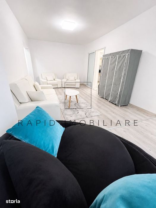 Ap.2 Camere Renovat Etaj 1 Tiglina 3 Complex Siret 400 Euro/Luna 50 mp