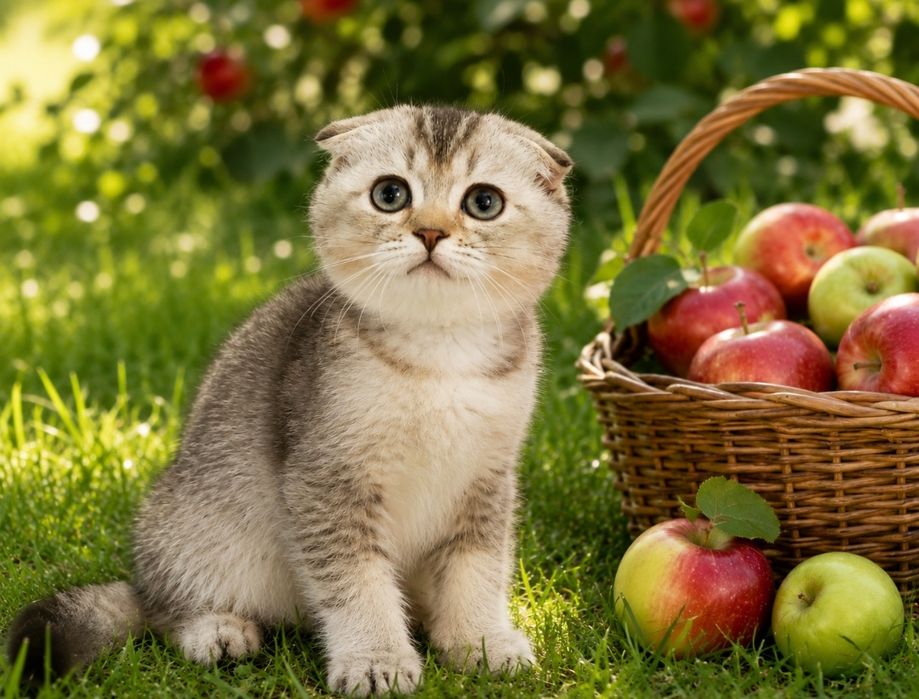 Котик Мальчик фолд родословный